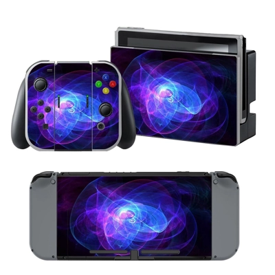 Blue light flux decal skin for Nintendo Switch Console and.. Blue light flux decal skin for Nintendo Switch Console and..