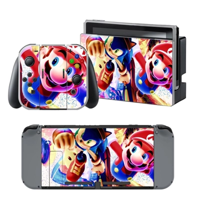 Super Mario Galaxy decal skin for Nintendo Switch Console .. Super Mario Galaxy decal skin for Nintendo Switch Console ..