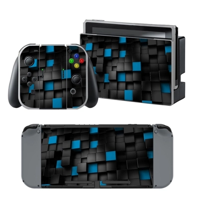 Square Block decal skin for Nintendo Switch Console and Co.. Square Block decal skin for Nintendo Switch Console and Co..