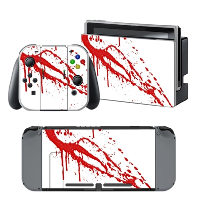 Red Blood Drops decal skin for Nintendo Switch Console and.. Red Blood Drops decal skin for Nintendo Switch Console and..