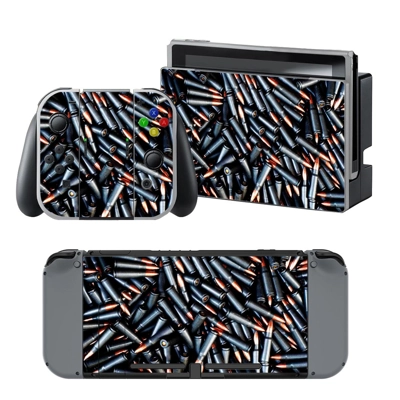 Bullets decal skin for Nintendo Switch Console and Control.. Bullets decal skin for Nintendo Switch Console and Control..