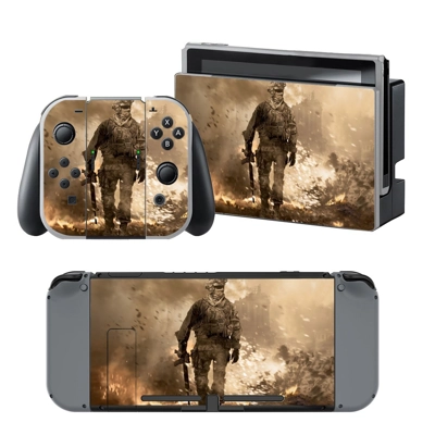 Call of Duty Modern Warfare 2 decal skin for Nintendo Switch Console and Controllers
