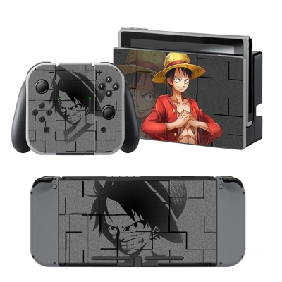 One Piece anime decal skin for Nintendo Switch Console and.. One Piece anime decal skin for Nintendo Switch Console and..