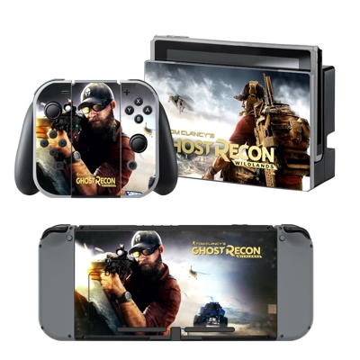 Ghost Recon decal skin for Nintendo Switch Console and Con.. Ghost Recon decal skin for Nintendo Switch Console and Con..