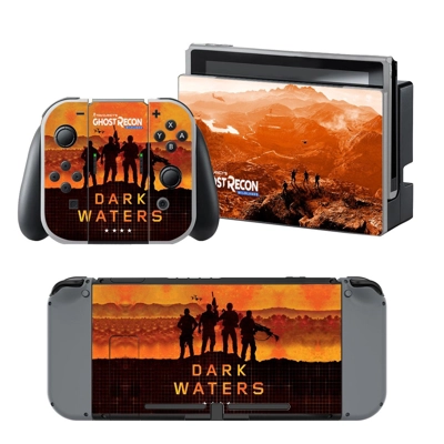 Ghost Recon decal skin for Nintendo Switch Console and Con.. Ghost Recon decal skin for Nintendo Switch Console and Con..