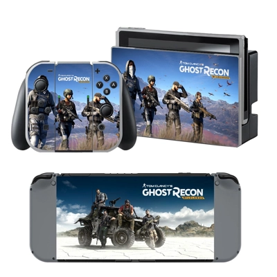 Ghost Recon decal skin for Nintendo Switch Console and Con.. Ghost Recon decal skin for Nintendo Switch Console and Con..