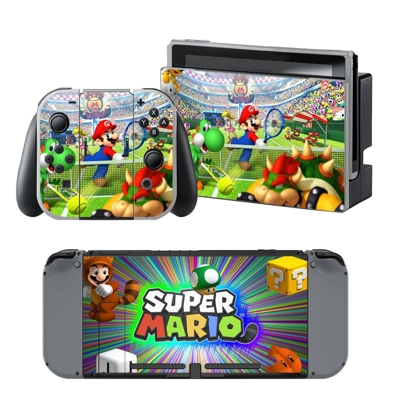 Super Mario decal skin for Nintendo Switch Console and Con.. Super Mario decal skin for Nintendo Switch Console and Con..