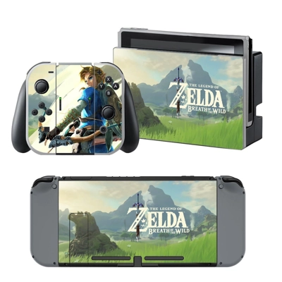 The Legend of Zelda decal skin for Nintendo Switch Console.. The Legend of Zelda decal skin for Nintendo Switch Console..