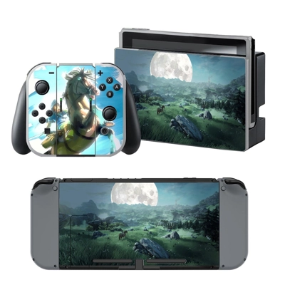 The Legend of Zelda decal skin for Nintendo Switch Console.. The Legend of Zelda decal skin for Nintendo Switch Console..