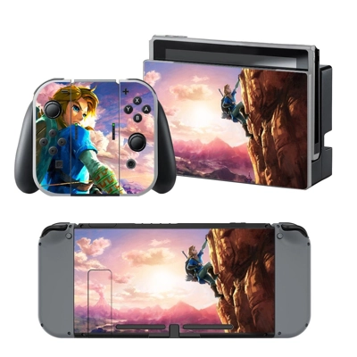 The Legend of Zelda decal skin for Nintendo Switch Console.. The Legend of Zelda decal skin for Nintendo Switch Console..