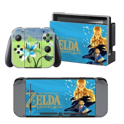 The Legend of Zelda decal skin for Nintendo Switch Console.. The Legend of Zelda decal skin for Nintendo Switch Console..