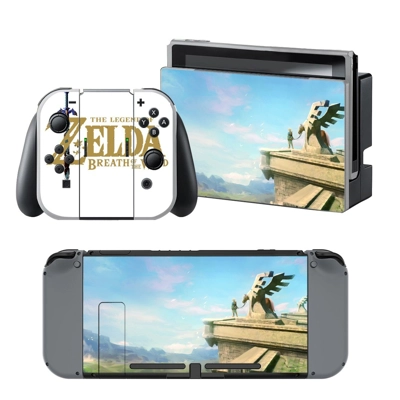 The Legend of Zelda decal skin for Nintendo Switch Console.. The Legend of Zelda decal skin for Nintendo Switch Console..
