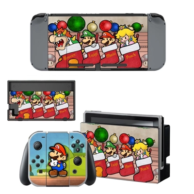 Super Mario Bros decal skin for Nintendo Switch Console an.. Super Mario Bros decal skin for Nintendo Switch Console an..