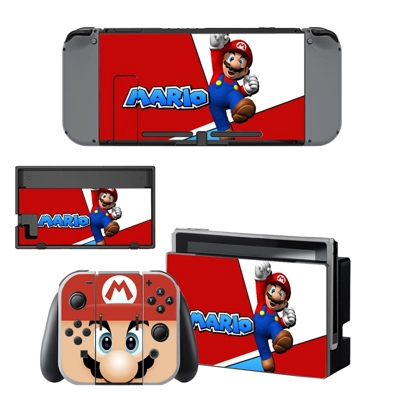 Super Mario Bros decal skin for Nintendo Switch Console an.. Super Mario Bros decal skin for Nintendo Switch Console an..