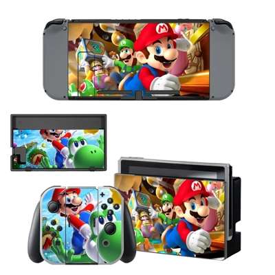 Super Mario Bros decal skin for Nintendo Switch Console an.. Super Mario Bros decal skin for Nintendo Switch Console an..