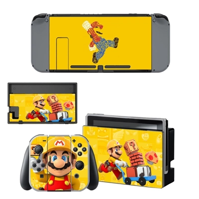 Super Mario Bros decal skin for Nintendo Switch Console an.. Super Mario Bros decal skin for Nintendo Switch Console an..