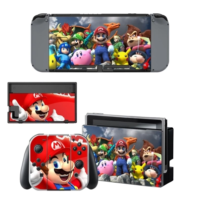 Super Mario Bros decal skin for Nintendo Switch Console an.. Super Mario Bros decal skin for Nintendo Switch Console an..