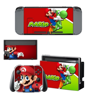 Super Mario Bros decal skin for Nintendo Switch Console an.. Super Mario Bros decal skin for Nintendo Switch Console an..