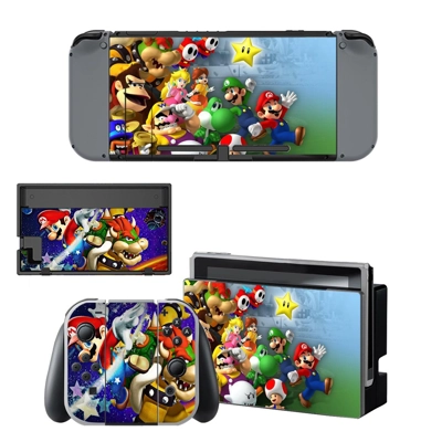 Super Mario Bros decal skin for Nintendo Switch Console an.. Super Mario Bros decal skin for Nintendo Switch Console an..