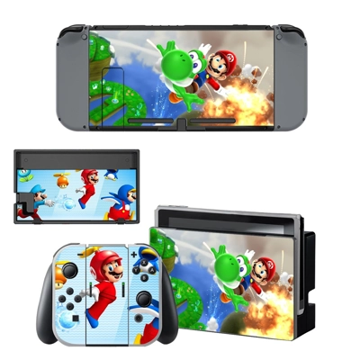 Super Mario Bros decal skin for Nintendo Switch Console an.. Super Mario Bros decal skin for Nintendo Switch Console an..