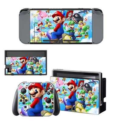 Super Mario Bros decal skin for Nintendo Switch Console an.. Super Mario Bros decal skin for Nintendo Switch Console an..