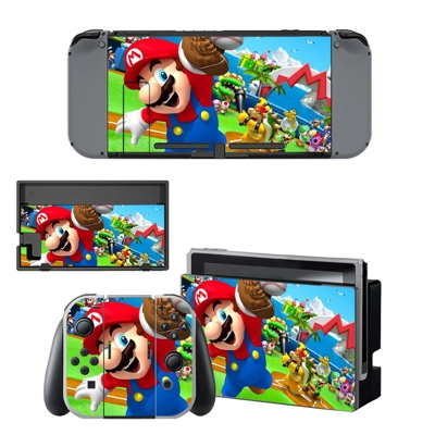 Super Mario Bros decal skin for Nintendo Switch Console an.. Super Mario Bros decal skin for Nintendo Switch Console an..