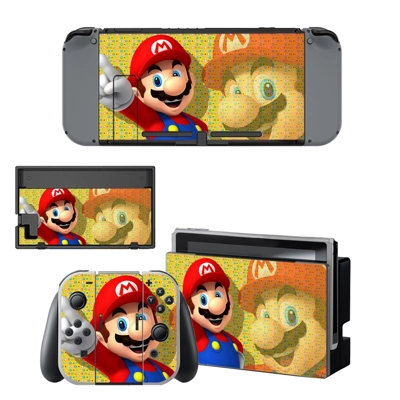 Super Mario Bros decal skin for Nintendo Switch Console an.. Super Mario Bros decal skin for Nintendo Switch Console an..