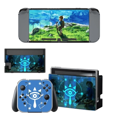 The Legend of Zelda decal skin for Nintendo Switch Console.. The Legend of Zelda decal skin for Nintendo Switch Console..