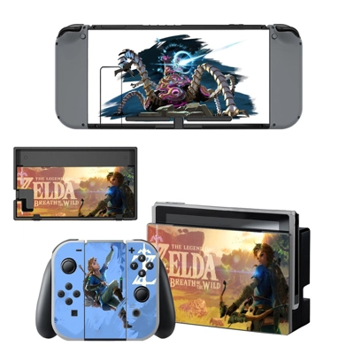 The Legend of Zelda decal skin for Nintendo Switch Console.. The Legend of Zelda decal skin for Nintendo Switch Console..