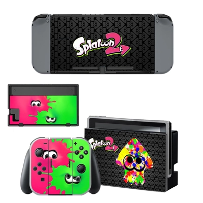 Splatoon decal skin for Nintendo Switch Console and Contro.. Splatoon decal skin for Nintendo Switch Console and Contro..