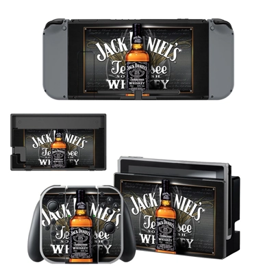 Jack Danienls Whiskey decal skin for Nintendo Switch Conso.. Jack Danienls Whiskey decal skin for Nintendo Switch Conso..