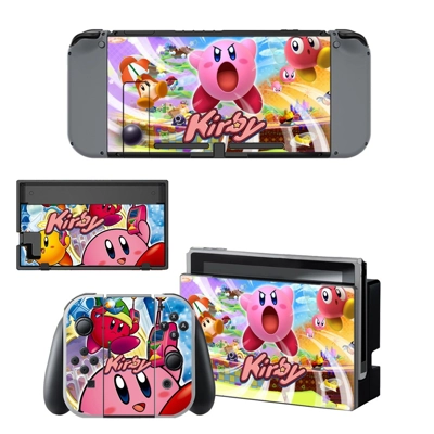 Kirby decal skin for Nintendo Switch Console and Controllers Kirby decal skin for Nintendo Switch Console and Controllers