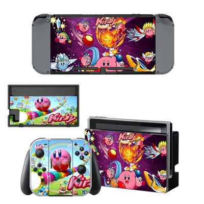 Kirby decal skin for Nintendo Switch Console and Controllers Kirby decal skin for Nintendo Switch Console and Controllers