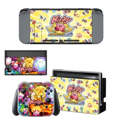 Kirby decal skin for Nintendo Switch Console and Controllers Kirby decal skin for Nintendo Switch Console and Controllers