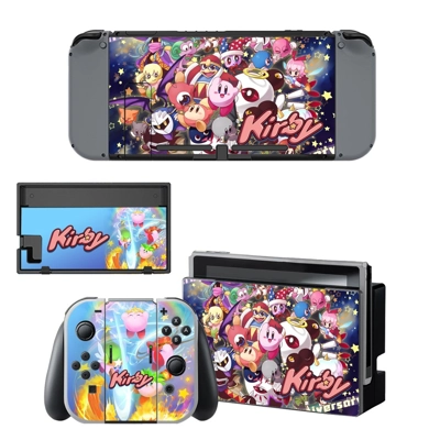 Kirby decal skin for Nintendo Switch Console and Controllers Kirby decal skin for Nintendo Switch Console and Controllers