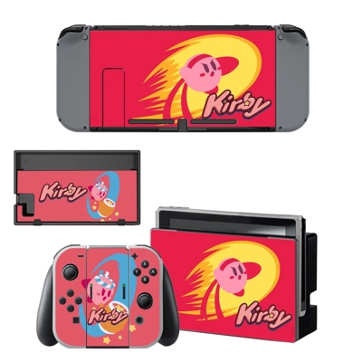 Kirby decal skin for Nintendo Switch Console and Controllers Kirby decal skin for Nintendo Switch Console and Controllers