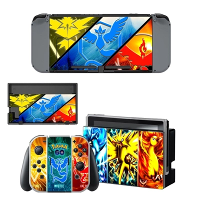 Pokemon Go decal skin for Nintendo Switch Console and Cont.. Pokemon Go decal skin for Nintendo Switch Console and Cont..