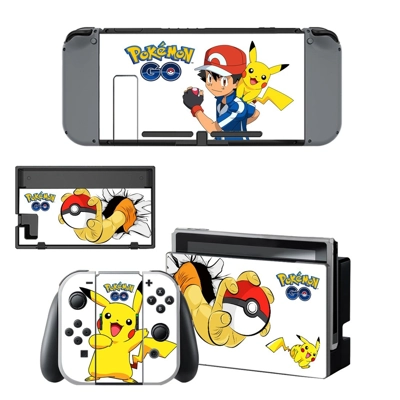 Pokemon Go decal skin for Nintendo Switch Console and Controllers