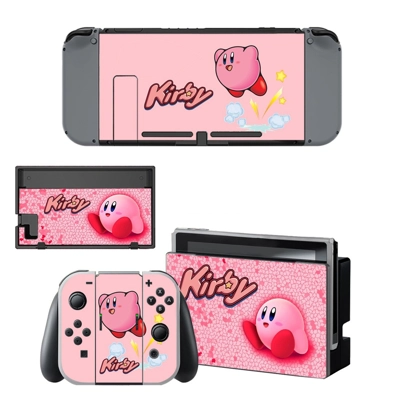Kirby decal skin for Nintendo Switch Console and Controllers Kirby decal skin for Nintendo Switch Console and Controllers