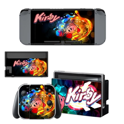 Kirby decal skin for Nintendo Switch Console and Controllers Kirby decal skin for Nintendo Switch Console and Controllers