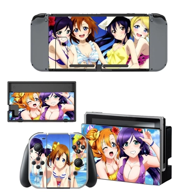 LoveLive decal skin for Nintendo Switch Console and Contro.. LoveLive decal skin for Nintendo Switch Console and Contro..