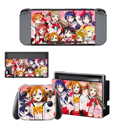LoveLive decal skin for Nintendo Switch Console and Contro.. LoveLive decal skin for Nintendo Switch Console and Contro..