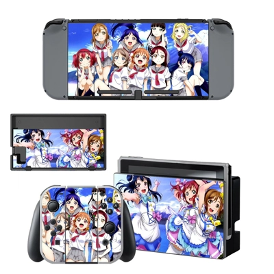 LoveLive decal skin for Nintendo Switch Console and Contro.. LoveLive decal skin for Nintendo Switch Console and Contro..