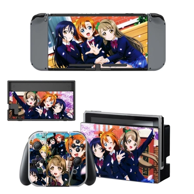 LoveLive decal skin for Nintendo Switch Console and Contro.. LoveLive decal skin for Nintendo Switch Console and Contro..