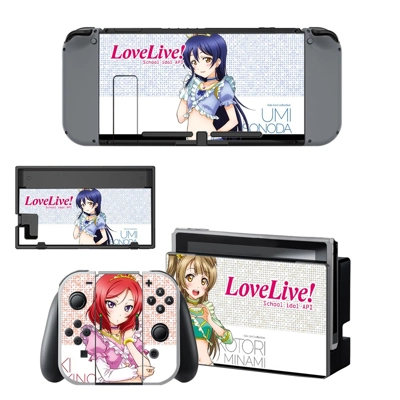 LoveLive decal skin for Nintendo Switch Console and Controllers