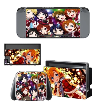 LoveLive decal skin for Nintendo Switch Console and Contro.. LoveLive decal skin for Nintendo Switch Console and Contro..