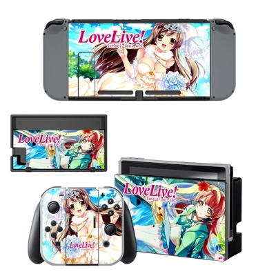 LoveLive decal skin for Nintendo Switch Console and Contro.. LoveLive decal skin for Nintendo Switch Console and Contro..