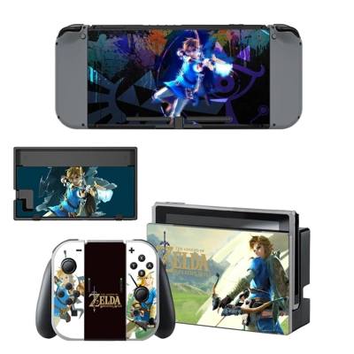 The Legend of Zelda decal skin for Nintendo Switch Console.. The Legend of Zelda decal skin for Nintendo Switch Console..