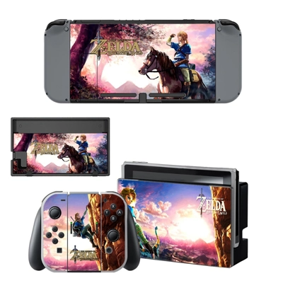 The Legend of Zelda decal skin for Nintendo Switch Console.. The Legend of Zelda decal skin for Nintendo Switch Console..