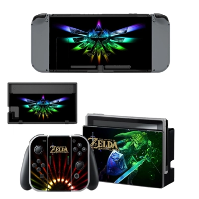 The Legend of Zelda decal skin for Nintendo Switch Console.. The Legend of Zelda decal skin for Nintendo Switch Console..